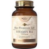 Sky Premium Life Vitamin B12 Вітамін для здоров'я нервів 1000мкг 60 капс.