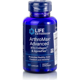 Life Extension ArthroMax ArthroMax Advanced NT2 колаген та ApresFlex добавка для здоров'я суглобів та кісток 60 капс.