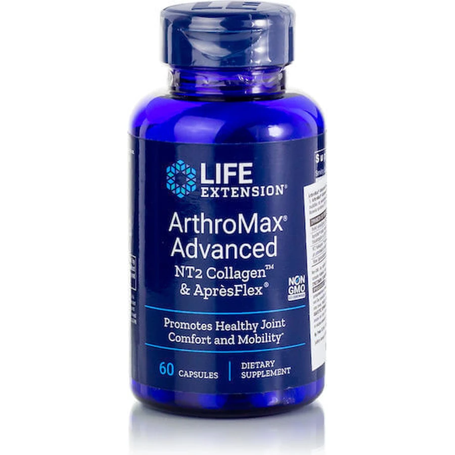 Life Extension ArthroMax ArthroMax Advanced NT2 колаген та ApresFlex добавка для здоров'я суглобів та кісток 60 капс.: ціни та характеристики
