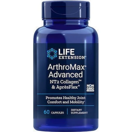Life Extension ArthroMax ArthroMax Advanced NT2 колаген та ApresFlex добавка для здоров'я суглобів та кісток 60 капс.: ціни та характеристики