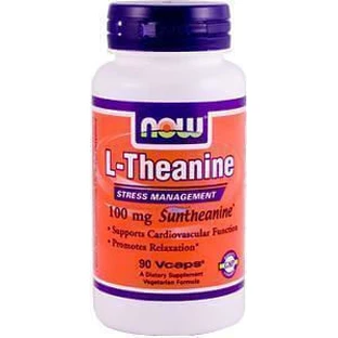 Now Foods L-Theanine 90 растительных капсул