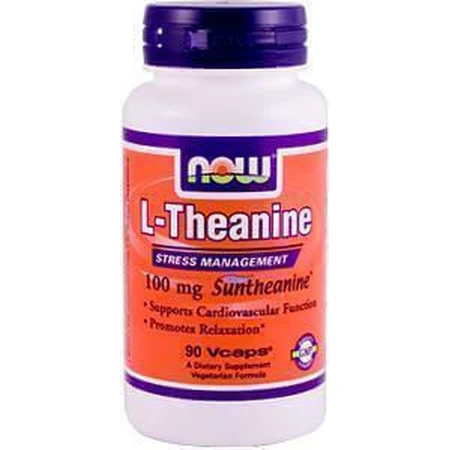 Now Foods L-Theanine 90 растительных капсул: цены и характеристики