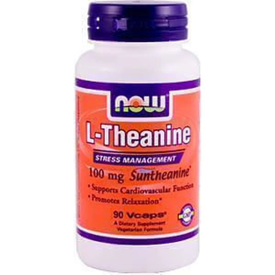 Now Foods L-Theanine 90 растительных капсул: цены и характеристики