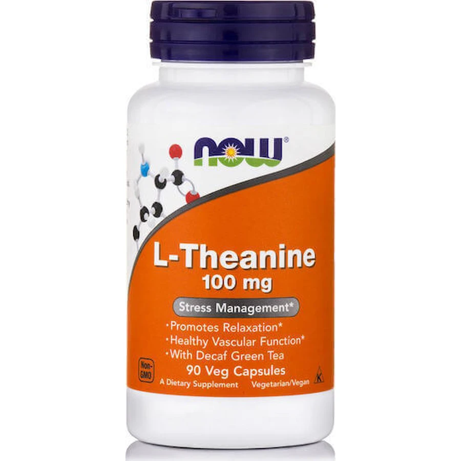 Now Foods L-Theanine 90 растительных капсул: цены и характеристики