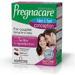 Vitabiotics Pregnacare His & Her Conception Pregnancy Supplement 30 tabs 30 caps: цены и характеристики