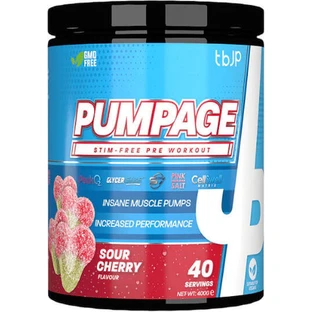 tbJp Предтреніровочна добавка перед тренуванням Pumpage Pumping 400гр Гірка вишня