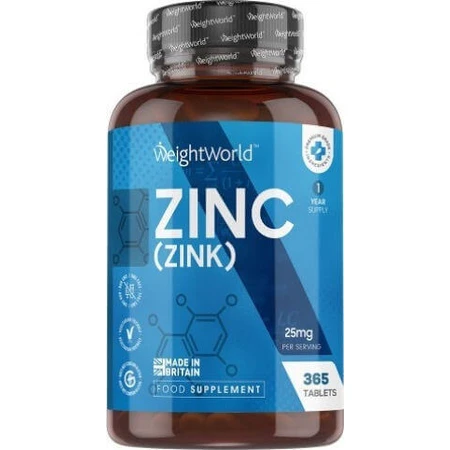 WeightWorld Цинк 25 мг 365 таблеток: цены и характеристики