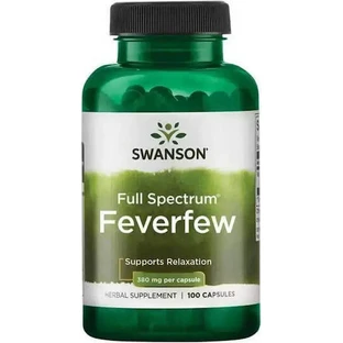 Swanson Full Spectrum Feverfew 380mg 100 caps