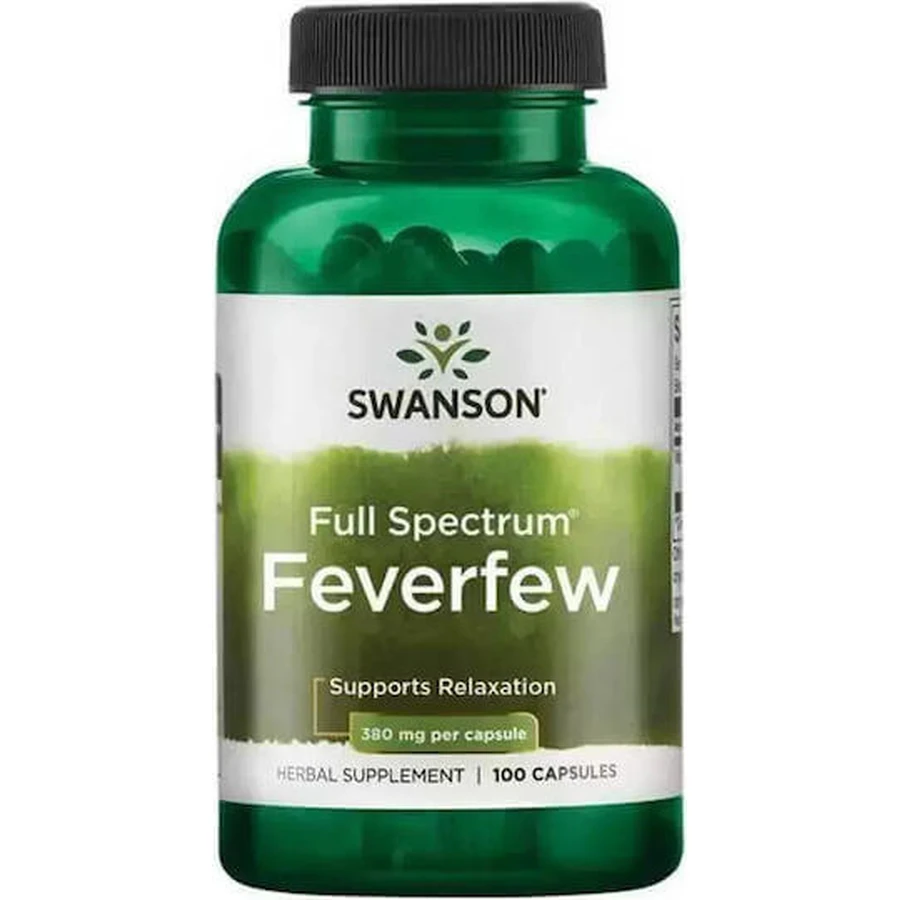 Swanson Full Spectrum Feverfew 380mg 100 caps: цены и характеристики