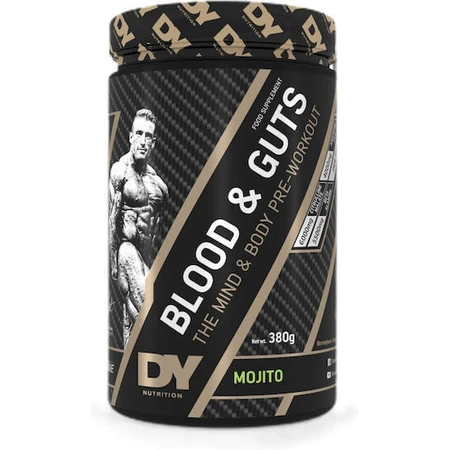 Dorian Yates Blood & Guts Предтреніровочна добавка 380гр Мохіто: ціни та характеристики