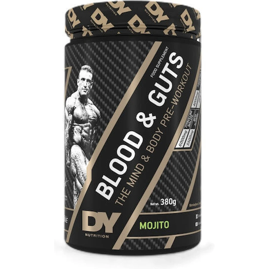 Dorian Yates Blood & Guts Предтреніровочна добавка 380гр Мохіто: ціни та характеристики