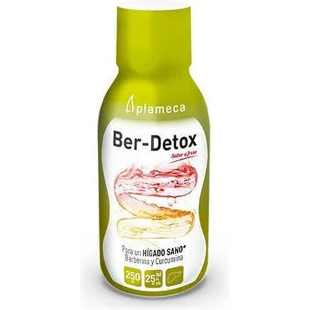 Plameca Ber-Detox Спеціальна харчова добавка 250мл Полуниця: ціни та характеристики