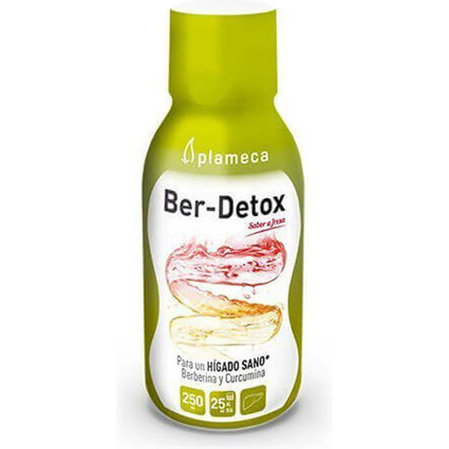 Plameca Ber-Detox Спеціальна харчова добавка 250мл Полуниця: ціни та характеристики