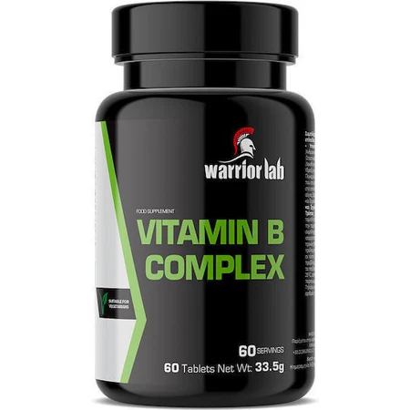 Warrior Lab Vitamin B-Complex Multivitamin for Hair & Skin 60 Tablets: цены и характеристики