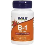 Now Foods B-1 Вітамін для здоров'я нервової системи 100 мг 100 таблеток: ціни та характеристики