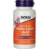 Now Foods Alpha Lipoic Acid Extra Strength Alpha Lipoic Acid 600mg Специальная диетическая добавка 60 растительных капсул