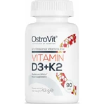 Полівітамінний комплекс OstroVit Vitamin D3 + K2 для здоров'я птахів 90 капс.: ціни та характеристики