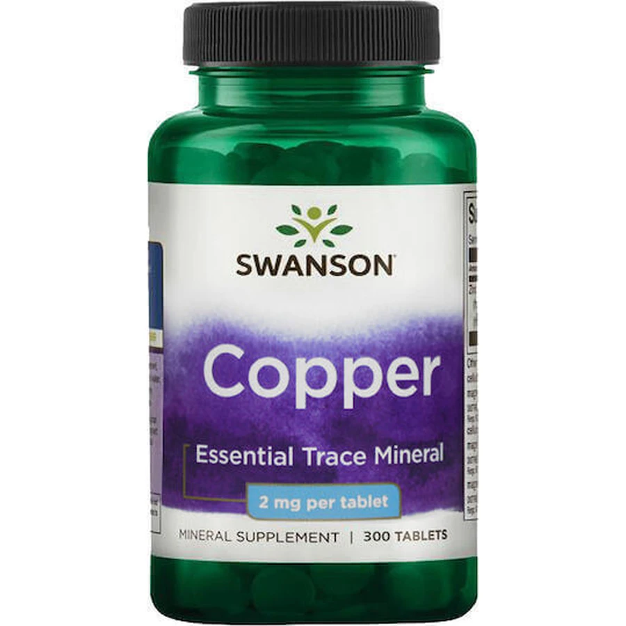 Swanson Copper 300 таблеток: цены и характеристики