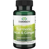 Swanson Turmeric, Acai & Ginger 60 капс
