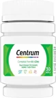 Centrum A-Zinc Мультивитамины для энергии и укрепления иммунной системы 30 таблеток