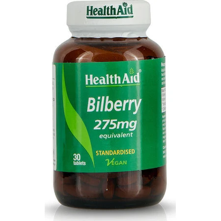 Health Aid Bilberry 30 файлов: цены и характеристики