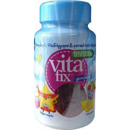 InterMed Vitafix Immuno Gummies Immune Boosting Supplement 60 Raspberry Jelly Gummies: цены и характеристики