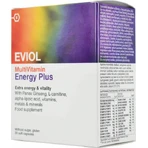 Полівітамінні мультигелі Eviol MultiVitamin Energy Plus Energy Мультивітамінні 30 х 1: ціни та характеристики