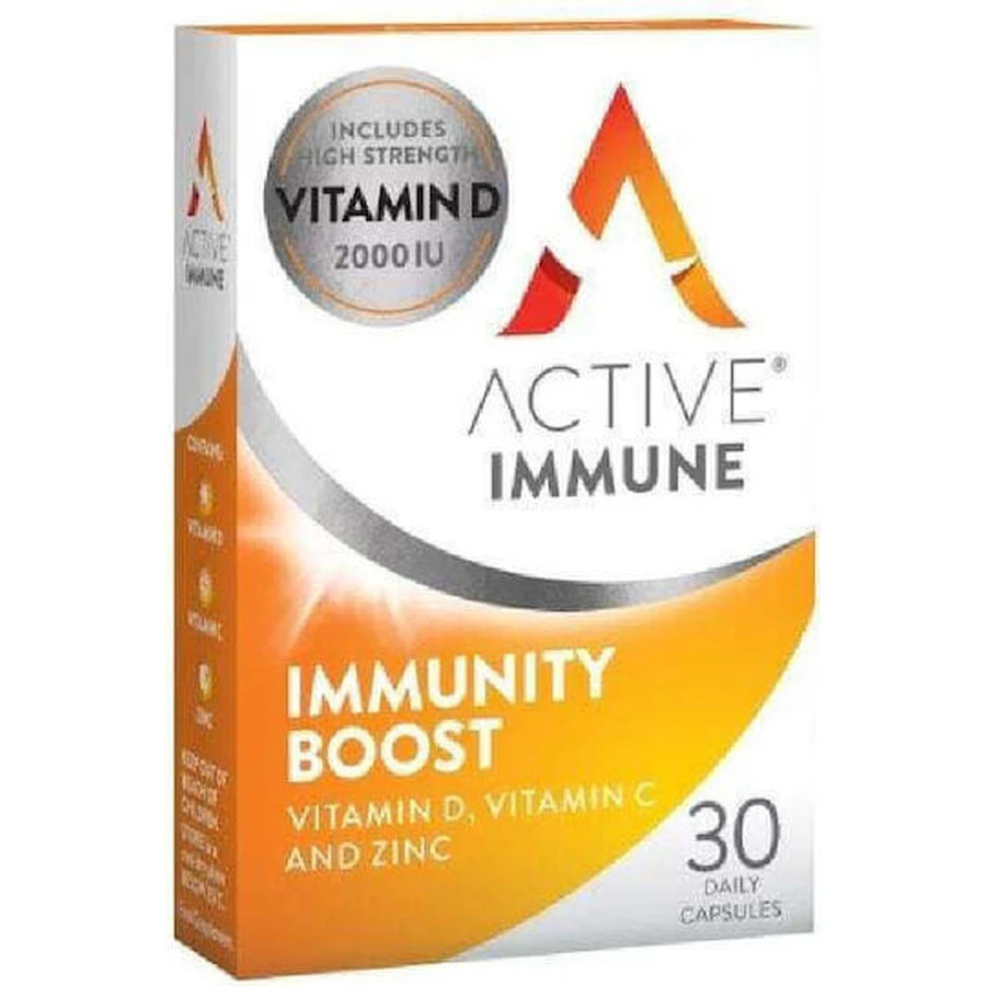 Активне залізо Immune Boost Імунна добавка для підвищення імунітету 30 капс.: ціни та характеристики