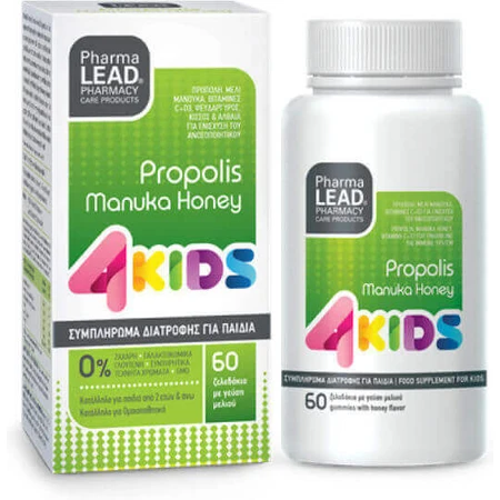 Pharmalead 4 Kids Прополіс Манука Мед 60 x { temaxia | divided_by:temaxia}} желе: ціни та характеристики