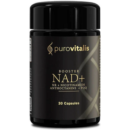 Purovitalis NAD+ Бустер Харчова добавка Спеціальна 30 капс.: ціни та характеристики