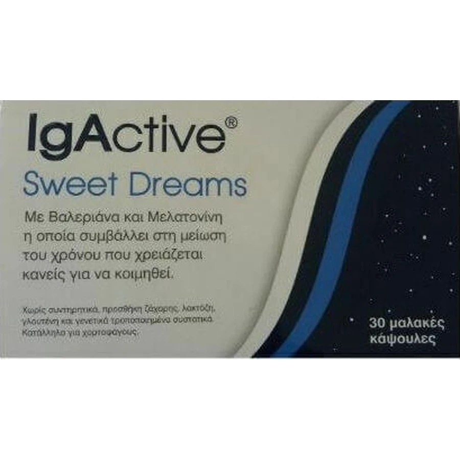 IgActive Sweet Dreams Sleep Supplement 30 softgels: цены и характеристики