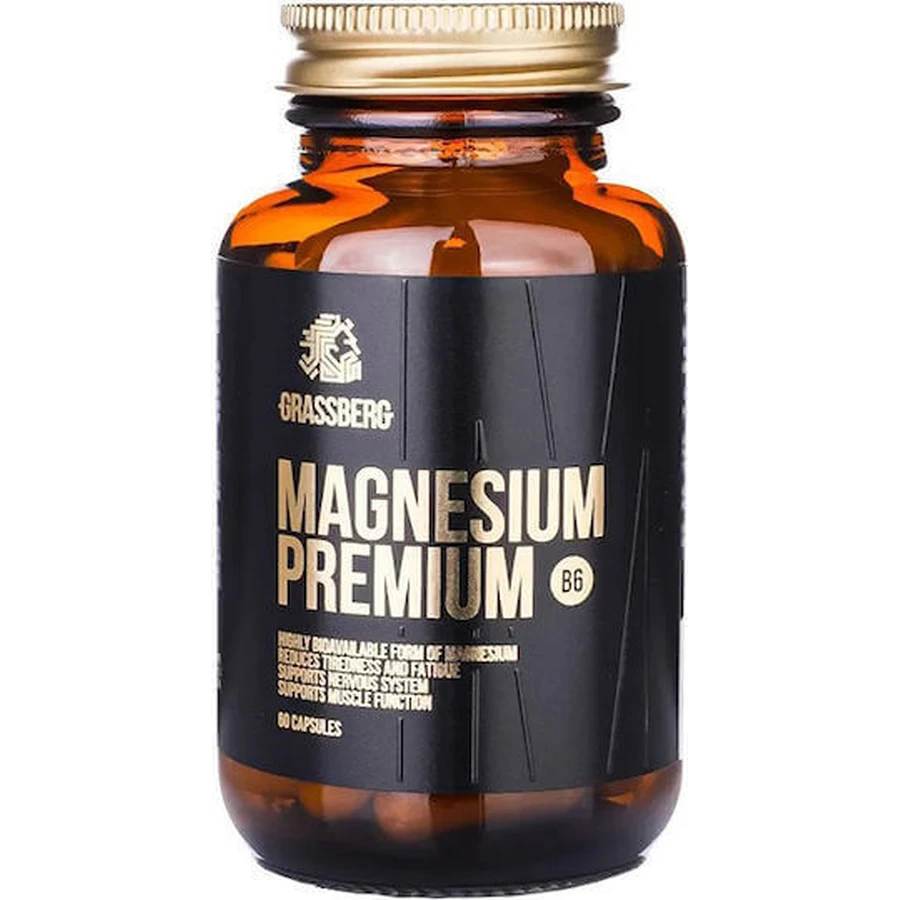 Grassberg Premium Magnesium 60 капсул: цены и характеристики