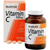Health Aid Vitamin C Rosehip & Acerola 500mg 100tabs Vitamin C for Immune Strengthening, Skin & Antioxidant Action 500mg Orange 100 x { chew_tabs | divided_by:temaxia }} chewable tablets