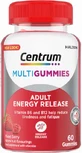 Мультивітамінний комплекс Centrum MultiGummies для дорослих з вивільненням енергії для енергії, нервової системи та здоров'я птахів 60 желейних цукерок