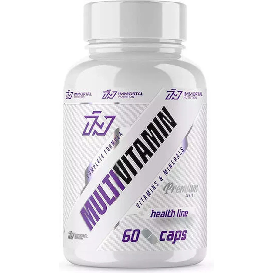 Мультивітамінний комплекс Immortal Nutrition для енергії, імунітету та шкіри 60 капс.: ціни та характеристики