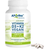 Aportha Vitamin D3 + K2 200 Веганські вітаміни для зміцнення імунної системи та здоров'я яєць 5iu 120 капс.