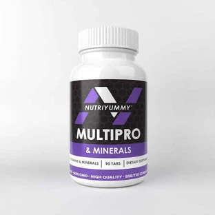 Nutriyummy Multivitamins & Minerals Мультивітамінний комплекс для зміцнення імунної системи 60 таблеток
