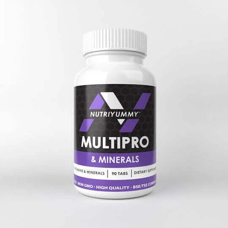 Nutriyummy Multivitamins & Minerals Мультивітамінний комплекс для зміцнення імунної системи 60 таблеток: ціни та характеристики