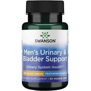 Swanson Men's Men's Urinary & Bladder Support 500mg Специальная диетическая добавка 30 растительных капсул