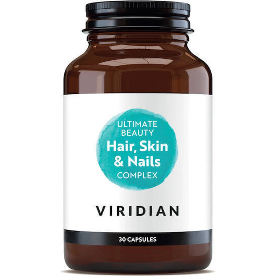 Харчова добавка Viridian Ultimate Beauty для волосся, шкіри та нігтів Спеціальна 30 капс.: ціни та характеристики