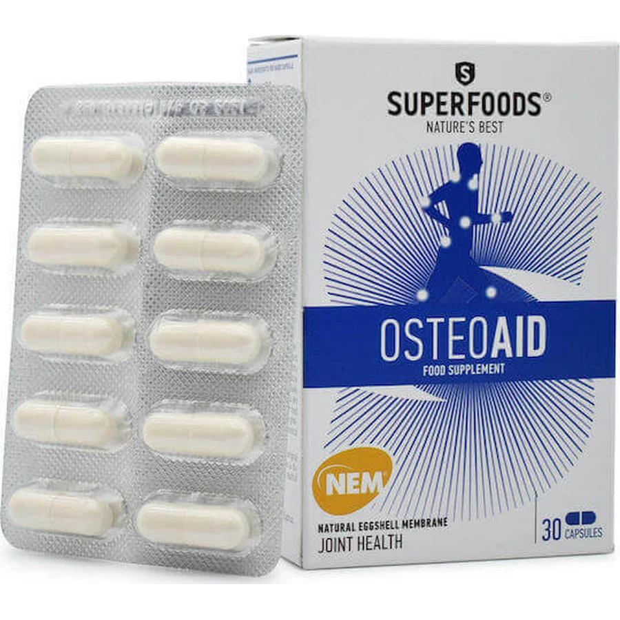 Superfoods Osteoaid Добавка для здоров'я суглобів та кісток 30 капс.: ціни та характеристики