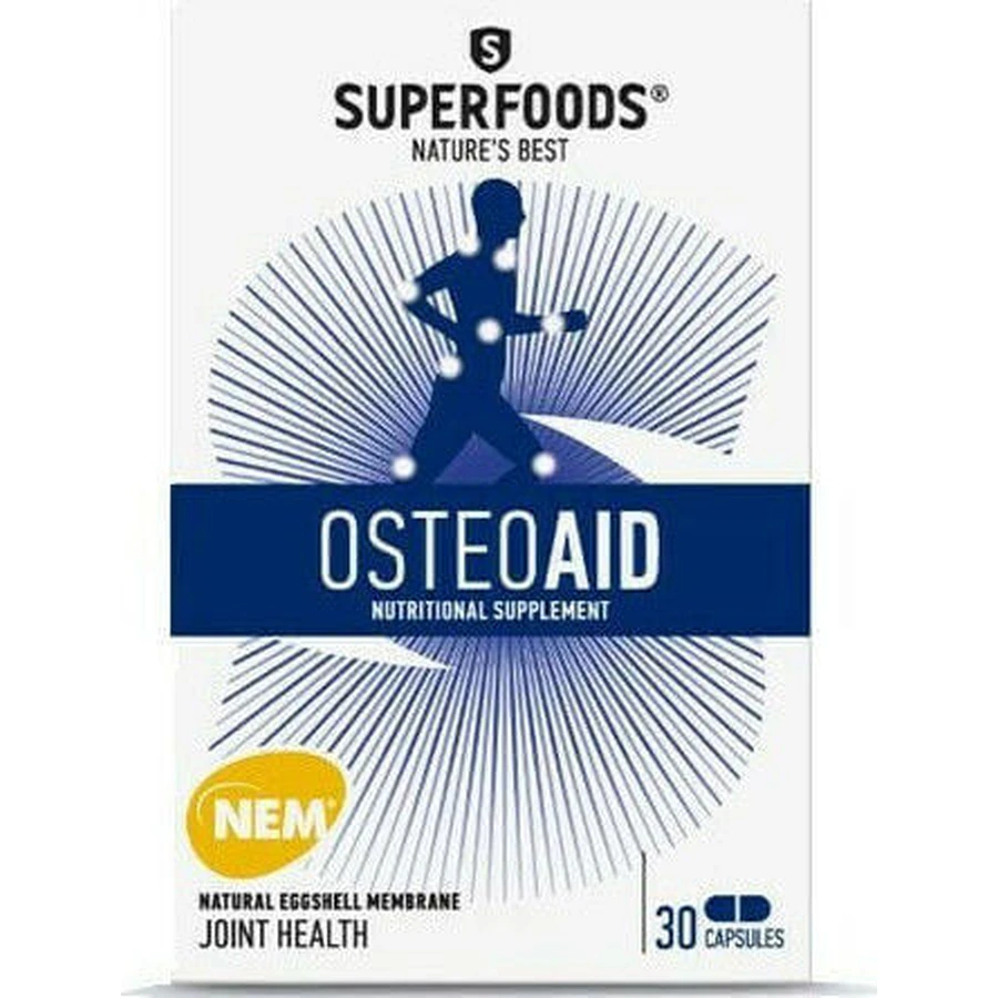 Superfoods Osteoaid Добавка для здоров'я суглобів та кісток 30 капс.: ціни та характеристики