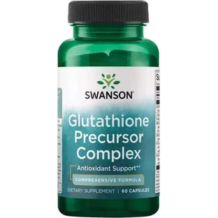 Swanson Glutathione Precursor Complex Alpha Lipoic Acid Альфа-липоевая кислота 691 мг Пищевая добавка Special 60 капс