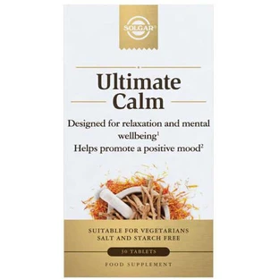Solgar Ultimate Calm Заспокійлива добавка від тривоги 30 таблеток
