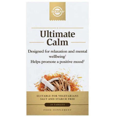 Solgar Ultimate Calm Anxiety Supplement 30 табл.: цены и характеристики