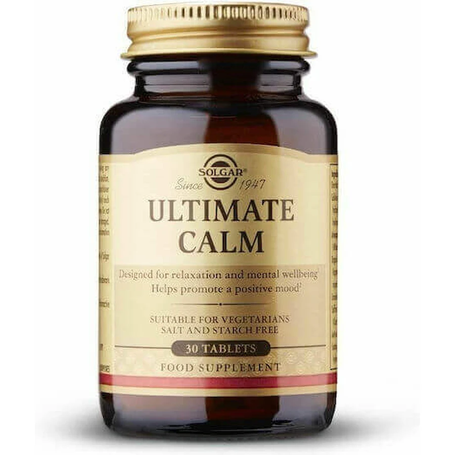 Solgar Ultimate Calm Anxiety Supplement 30 табл.: цены и характеристики