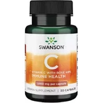 Swanson Vitamin C Вітамін для підтримки імунітету, шкіри та антиоксидантної дії 1000 мг 30 капс.: ціни та характеристики