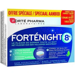 Forte Pharma Fortenuit 8h 8h Sleep Supplement 30 tabs