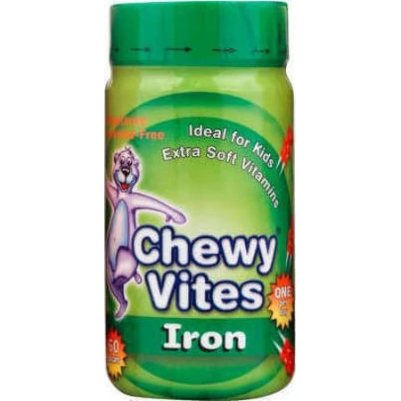 Жевательные конфеты Vican Chewy Vites Железо и мультивитамины 60 жевательных конфет: цены и характеристики