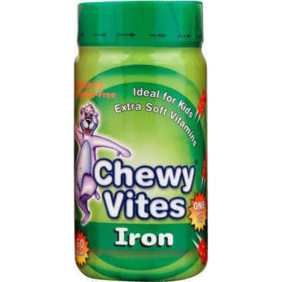 Жевательные конфеты Vican Chewy Vites Железо и мультивитамины 60 жевательных конфет: цены и характеристики